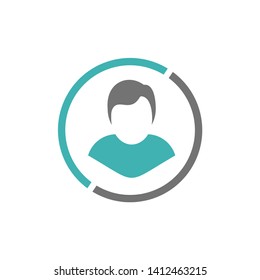 Design of web user icon