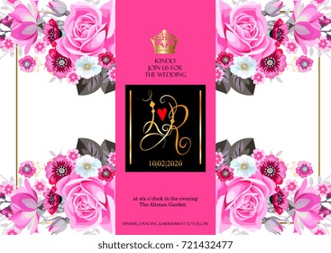 Design of wedding invitation