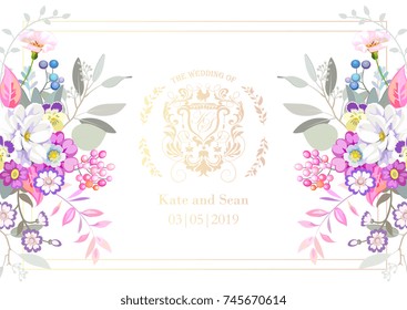 Design of wedding invitation