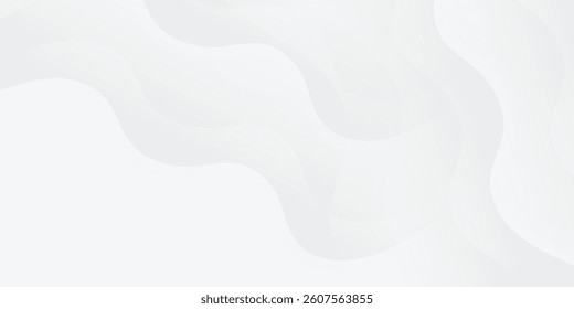 Design white and gray background with gradient color and artistic dynamic abstract modern simple