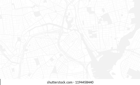 design white map city providence