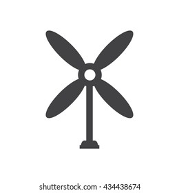 design wind turbine icon