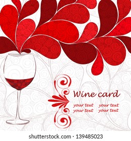Design of a wine list for restaurant