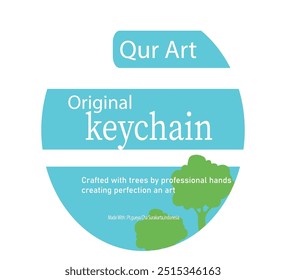 Trabajo de diseño para promover productos de llavero