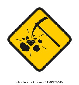 Diseño de trabajo con ilustración de pico