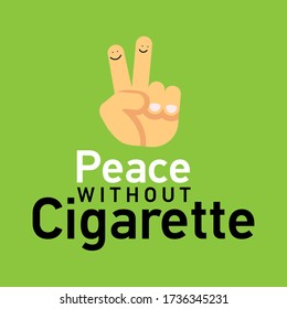 Design For World No Tobacco Day. Save Youth Generation. Protecting Youth From Industry Manipulation And Preventing Them From Tobacco And Nicotine Use 