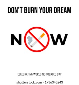 Design For World No Tobacco Day. Save Youth Generation. Protecting Youth From Industry Manipulation And Preventing Them From Tobacco And Nicotine Use 