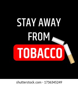 Design For World No Tobacco Day. Save Youth Generation. Protecting Youth From Industry Manipulation And Preventing Them From Tobacco And Nicotine Use 