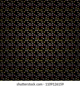 Design wrapping and gift paper, greeting cards, banner and posters design. Varicoloneutral, black and green raster seamless illustration.