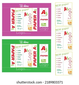 Diseño Grado de papel de ajuste A5