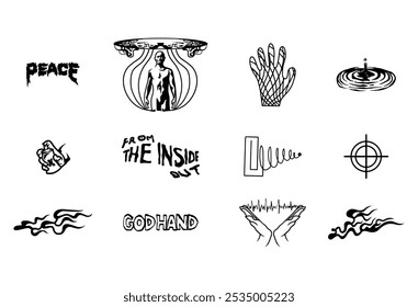 Design Y2k style, streetwear, Brutalism, Futuristic, Cyber y2k, Retro Futurist, Graphic Geometric