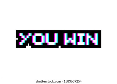 Design Of You Win Message