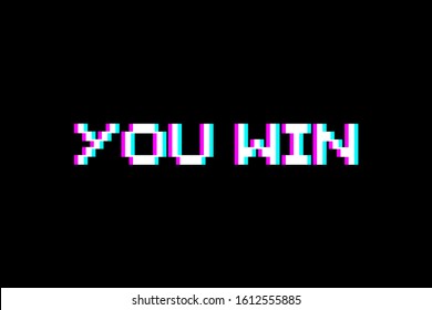 Design Of You Win Message