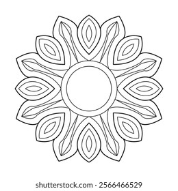 Design Your Calm with Flower Mandala Pages