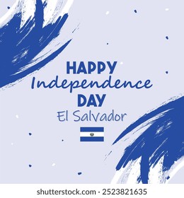Design Your Own El Salvador Independence Day Banner.