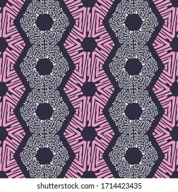Diseño con rayas de cebra y manchas de leopardo. Ornamento étnico boho.Fondo impecable. Motivo tribal. Ilustración vectorial para diseño web o impresión.
