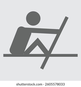 A designated seating area designed for elderly or disabled individuals' comfort.