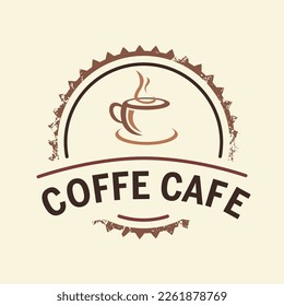 A DESIGNE LOGO OF COFFEE AND BAKERY CAFE OR SHOP