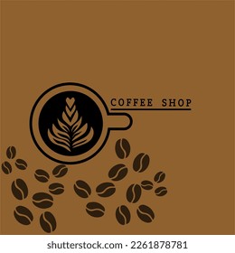 A DESIGNE LOGO OF COFFEE AND BAKERY CAFE OR SHOP