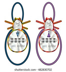 Designed for cable lock - Spider (male and female)