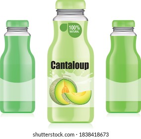 Designed for cantaloup fruit juice bottles