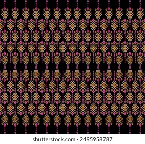 It is designed for cross stitch,curtain, decoration, design, embroidery, ethnic, ethnic pattern, fabric, vector, textile, stitch, seamless, print, pixel, pillow, pattern, ornament