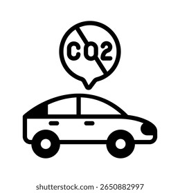 Diseñado como un icono de estilo de glifo de la defensa contra la contaminación
