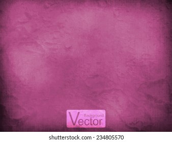 Designed grunge paper texture, vector background