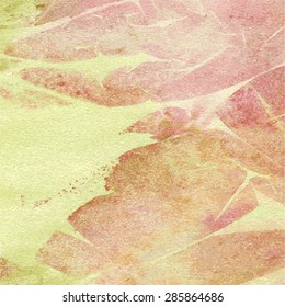 Designed grunge paper texture, watercolor background. Vector eps10