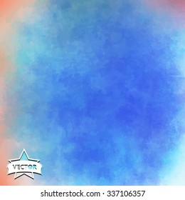 Designed grunge texture, vector background