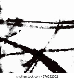 Designed grunge texture, vector background. Grunge texture - abstract isolated stock vector template. Texture graphic design. Grunge halftone textures