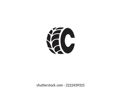 I designed a logo that looks like a wheel from the letter c