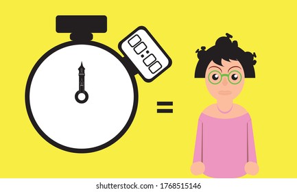 Designed to make me look like an alarm clock