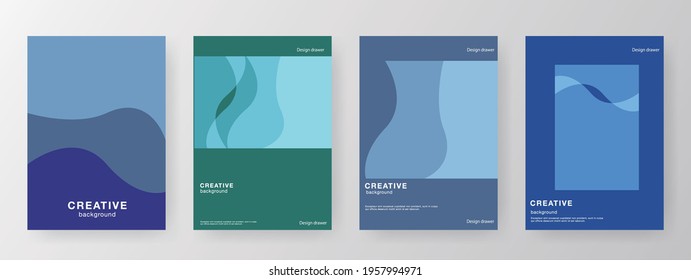 Designed on the cover of a book. Book cover design. Advertising and flyer layout ideas. Business catalog design.