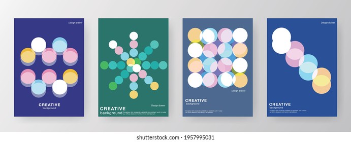 Designed on the cover of a book. Book cover design. Advertising and flyer layout ideas. Business catalog design.