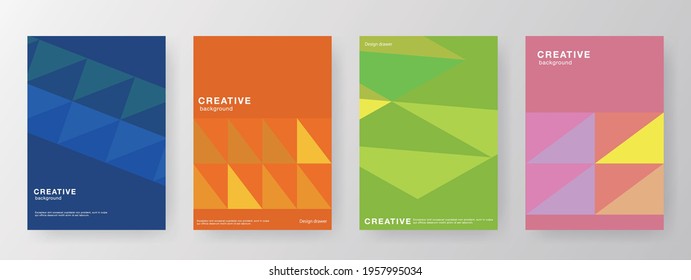 Designed on the cover of a book. Book cover design. Advertising and flyer layout ideas. Business catalog design.