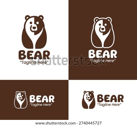 Designed as a powerful mammal mascot identity for outdoor brands and expedition teams.