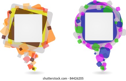 designed rombe background - eps10