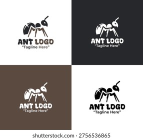 Designed as a strong Ant logo for community groups, organizations, and teamwork based brands.