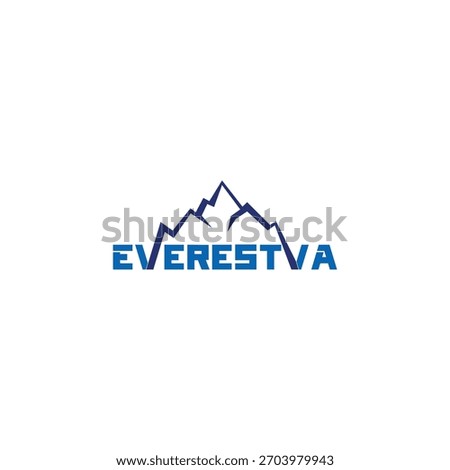 I designed this modern mountain logo using blue and navy tones to create a clean, strong look. It works well for businesses, consulting, virtual assistants, adventure brands, and general branding.