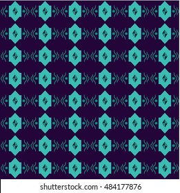 Designed violet vector background with geometric blue stone pattern on it
