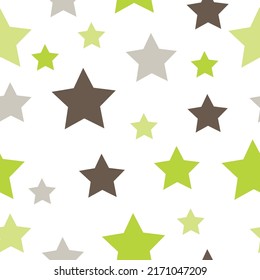 Designed for wallpaper, textile, wrapping, fabric.  Stars seamless pattern. Festive Stars Wallpaper.