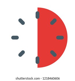 Designer analog clock