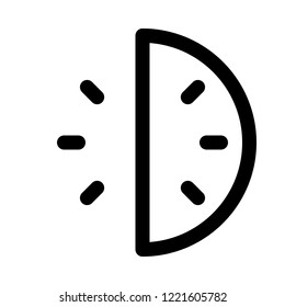 Designer analog clock