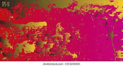 Designer decorative cover. Business card. Vector graphics. Creative vector background for banner and flyer. Design background. Spotted textured background. Spots and blots. EPS-10