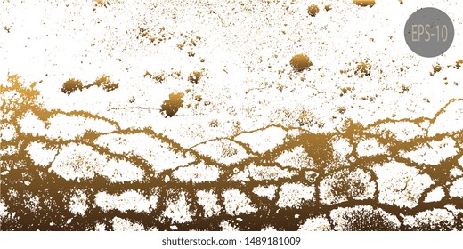 Designer decorative cover. Vector graphics. Creative vector background for banner and flyer. Abstract vintage background. Spotted textured background. Spots and blots. Obsolete surface