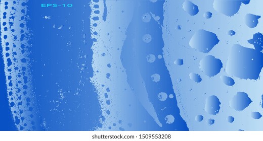 Designer decorative cover. Vector graphics. Creative vector background for banner and flyer. Abstract vintage background. Spotted textured background. Spots and blots. Obsolete surface