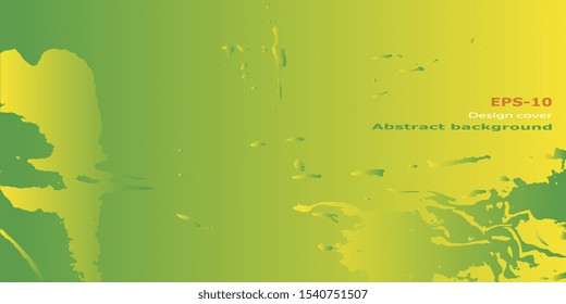 Designer decorative cover. Vector illustration. Abstract graphics. Retro background. Abstract background. Abstractionism. Background with grunge texture. Design background