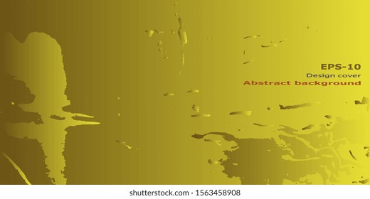 Designer decorative cover. Vector illustration. Abstract graphics. Retro background. Abstract background. Abstractionism. Background with grunge texture. Design background