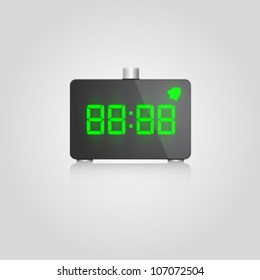 Designer digital lcd alarm
